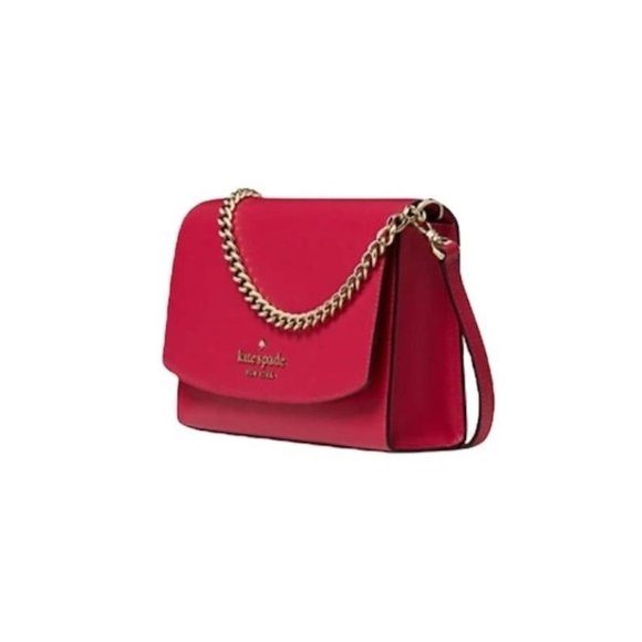 KATE SPADE Carson saffiano leather convertible pink ruby purse - Picture 1 of 14